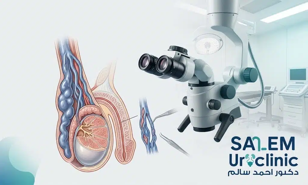 عملية دوالي الخصية بالميكروسكوب في مصر
