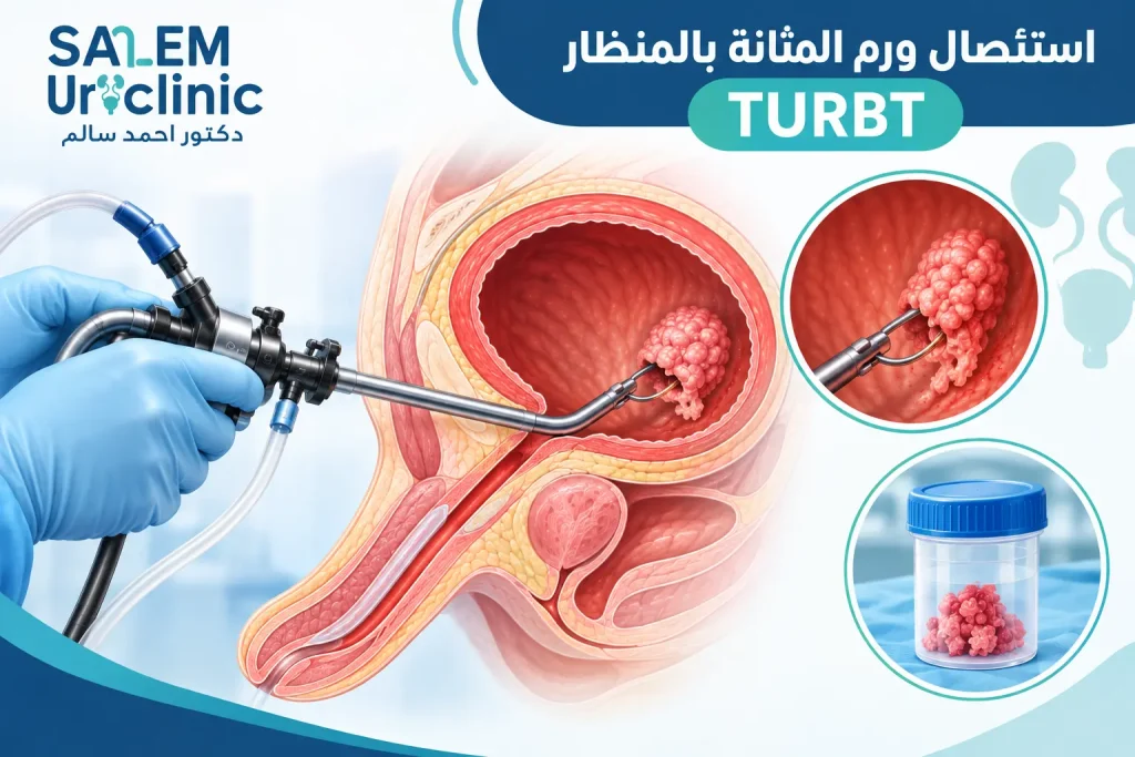 استئصال ورم المثانة بالمنظار